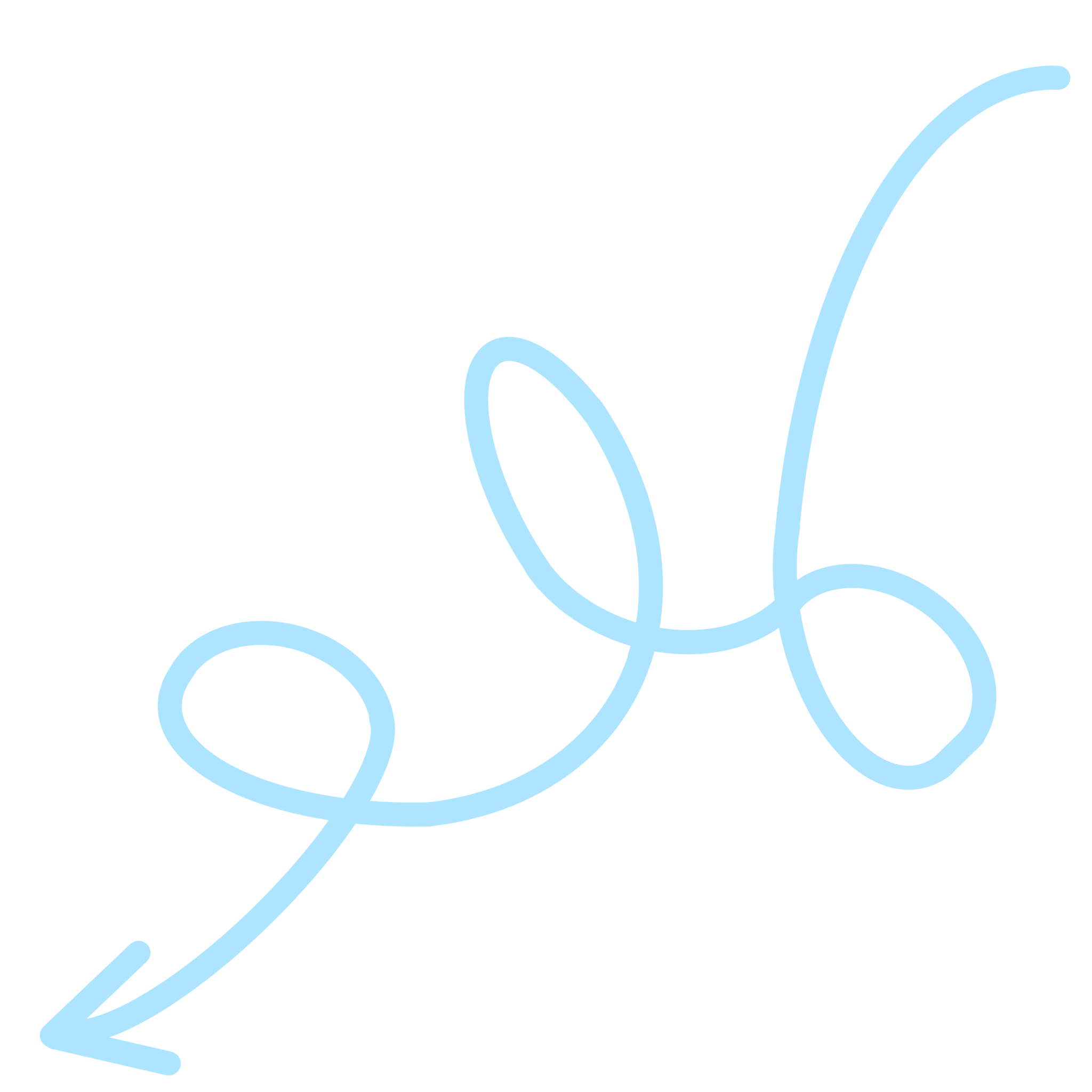 arrow pointing to icon